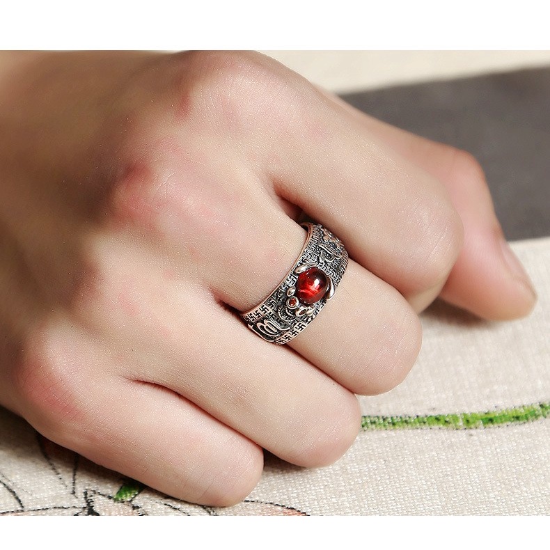 Chinese Feng Shui Pixiu Ring S - Vintage Collectible Coins recension och pris