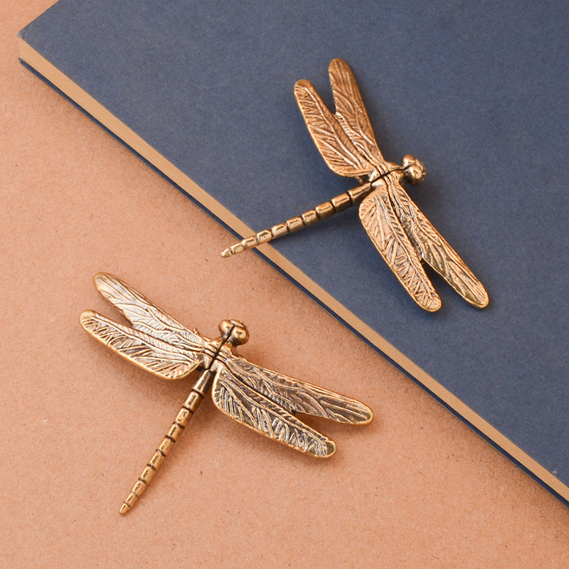 New【Vintage Brass Dragonfly Or - Vintage Collectible Dolls recension och pris