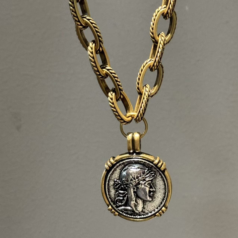 Vintage Chokers Necklace Ancie - Vintage Collectible Coins recension och pris