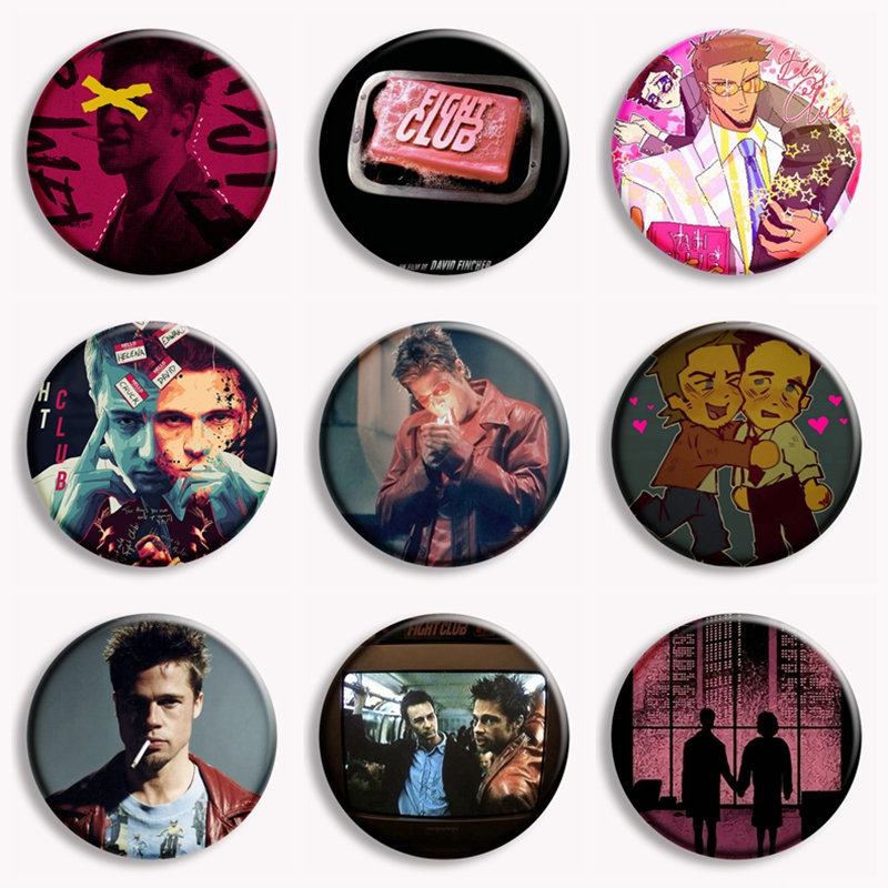 Retro Classic Movie Fight Club - Vintage Collectible Jewelry recension och pris