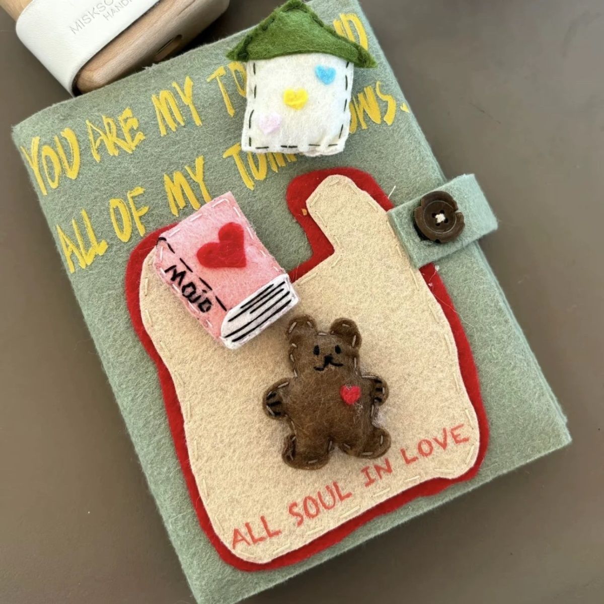 Cute Shopping Bear Non-woven C - Polaroid Photo Album recension och pris