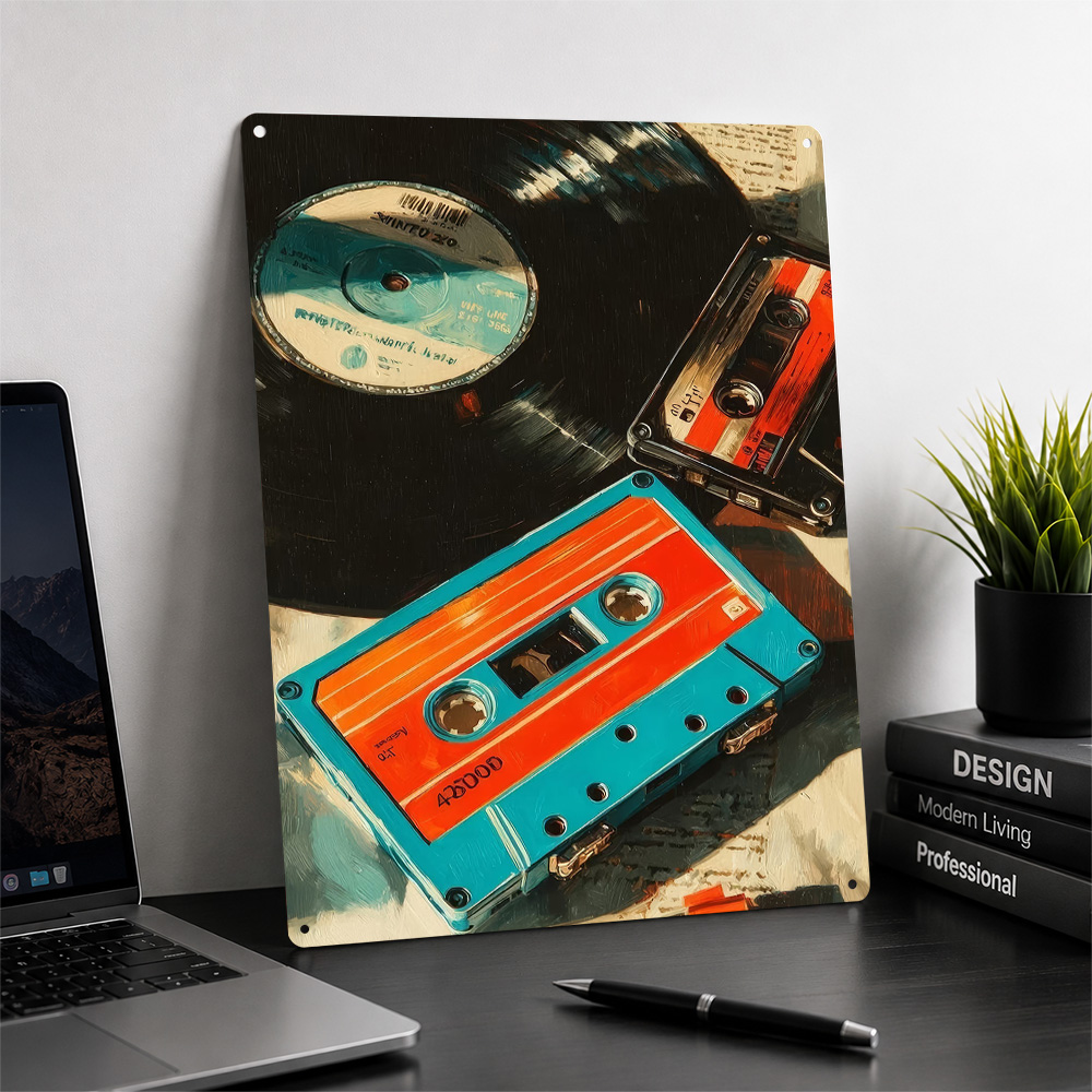 Retro Music Media Collection P - Vintage Collectible Tins recension och pris