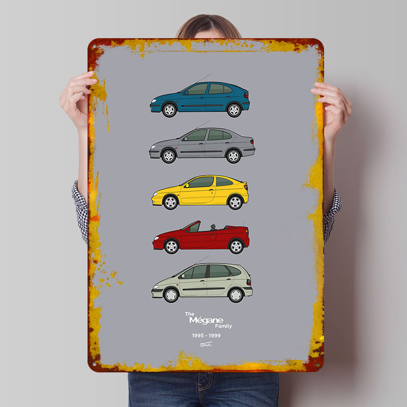 Sports Car Megane Collection 1 - Vintage Collectible Tins recension och pris