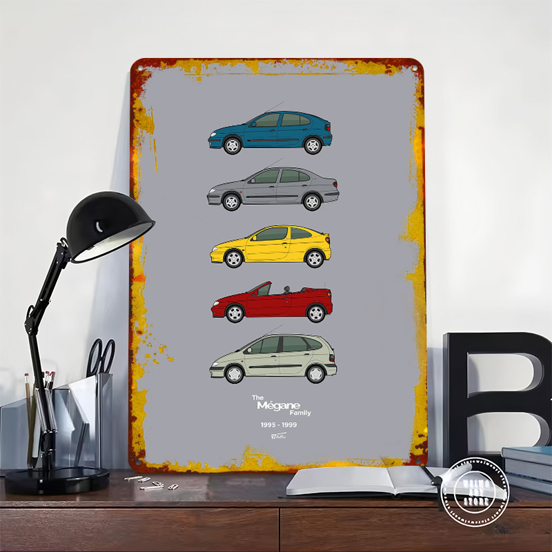 Sports Car Megane Collection 1 - Vintage Collectible Tins recension och pris