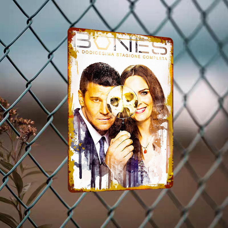 Bones Season 12 Poster Metal T - Vintage Collectible Tins recension och pris