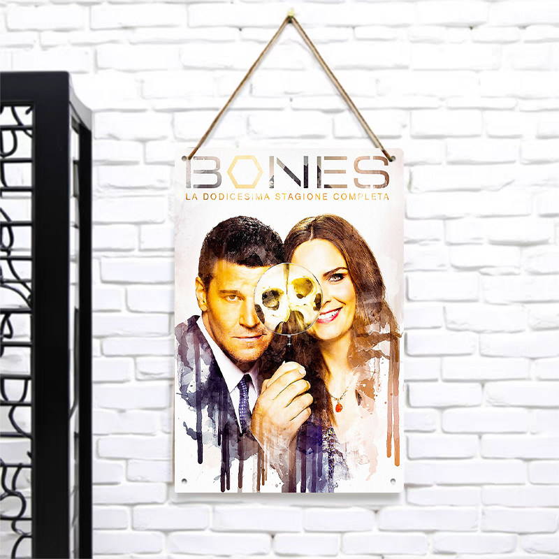 Bones Season 12 Poster Metal T - Vintage Collectible Tins recension och pris