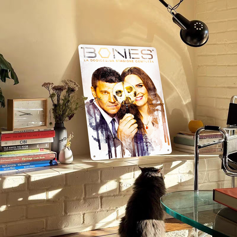 Bones Season 12 Poster Metal T - Vintage Collectible Tins recension och pris