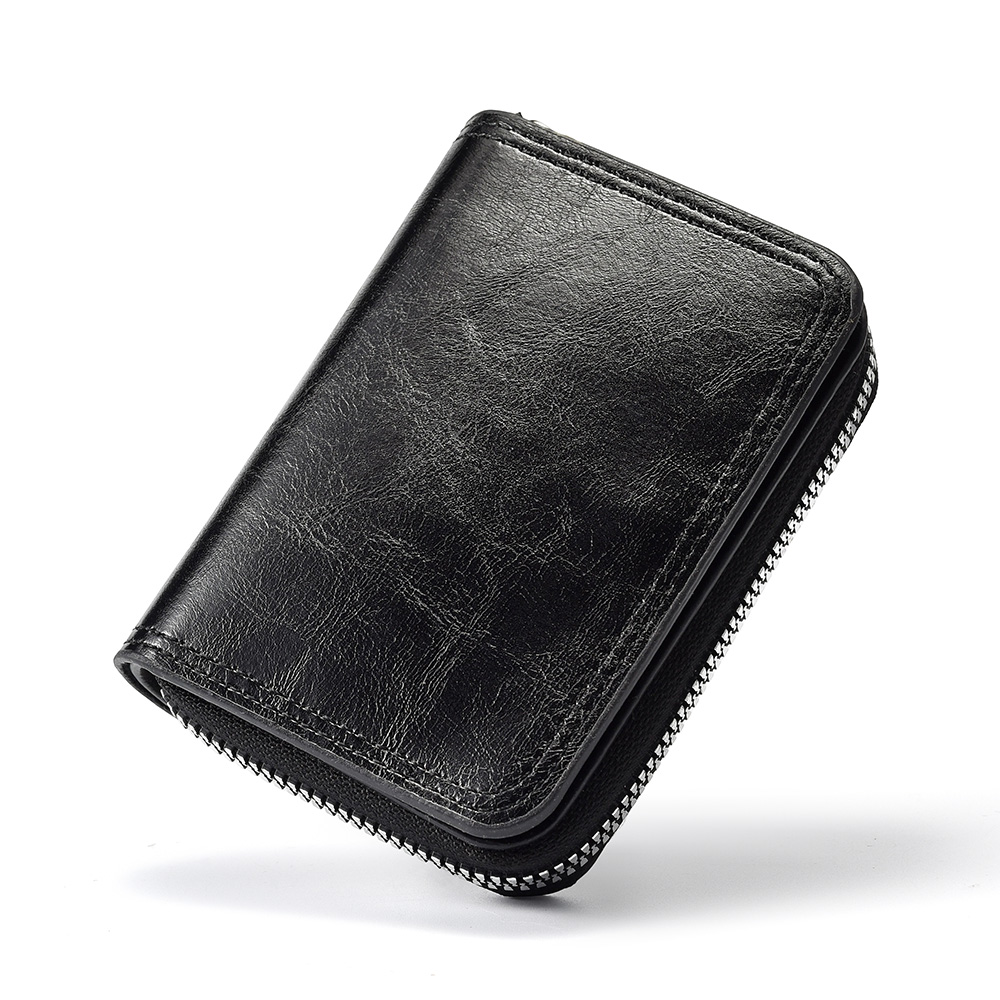 Men's Zipper Wrap-Around Walle - Vintage Collectible Coins recension och pris