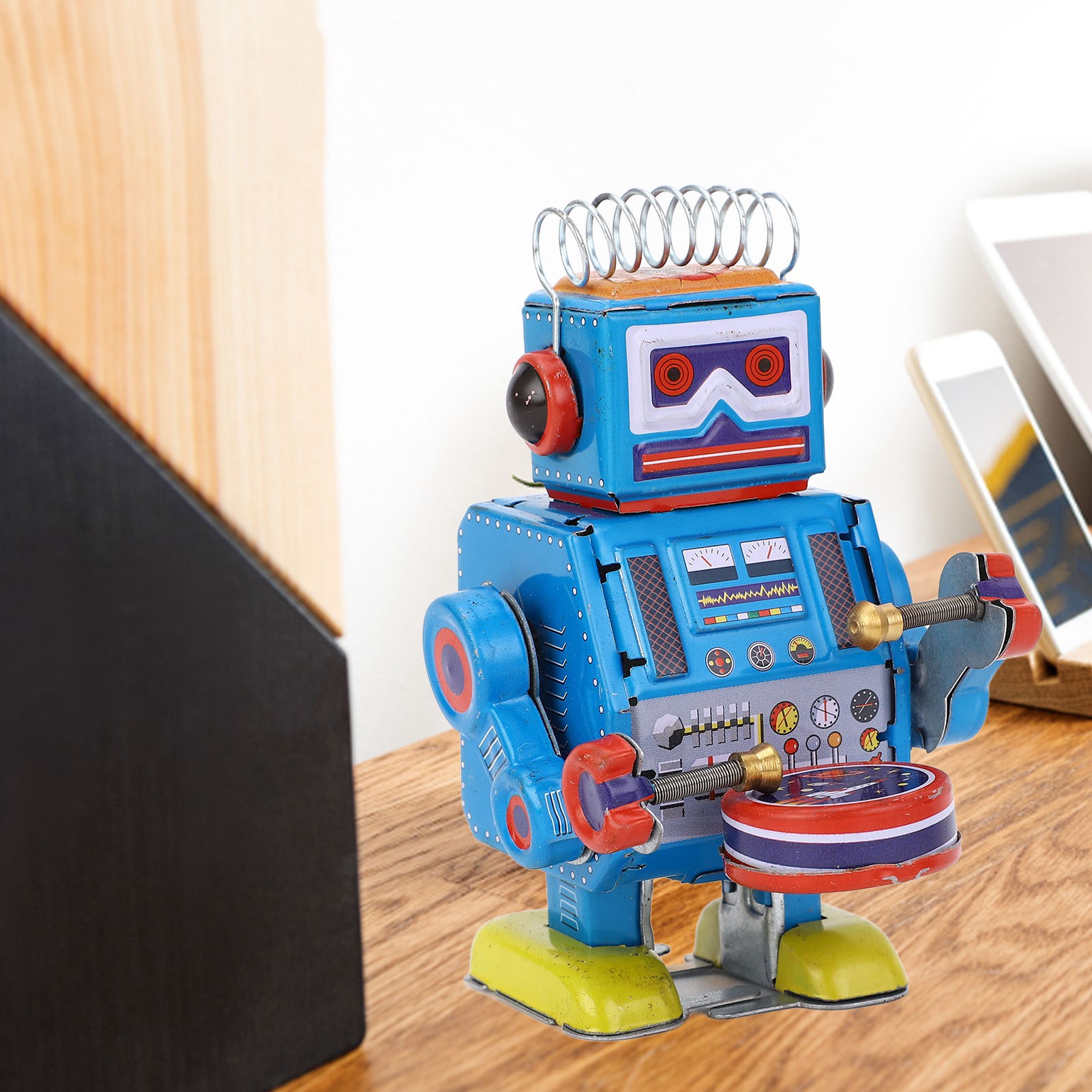 Robot Clockwork Creative Handm - Vintage Collectible Tins recension och pris