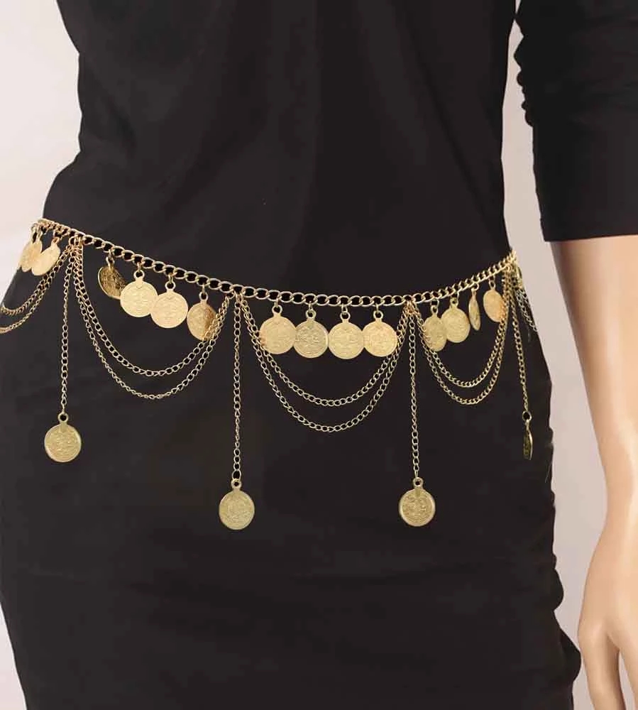 Gypsy Tribal Vintage Gold Colo - Vintage Collectible Coins recension och pris
